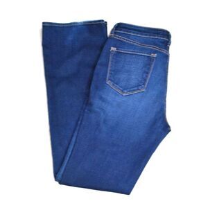 J Brand Scarlett Bootcut Jeans Size 32 Dark Blue Flare Denim Long Inseam